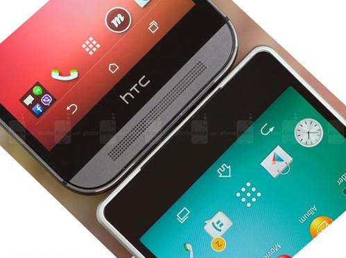 HTC One M8 و  Sony Xperia Z2