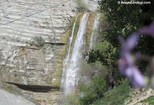 آبشار «اما» در زمستان هم دیدنی است!