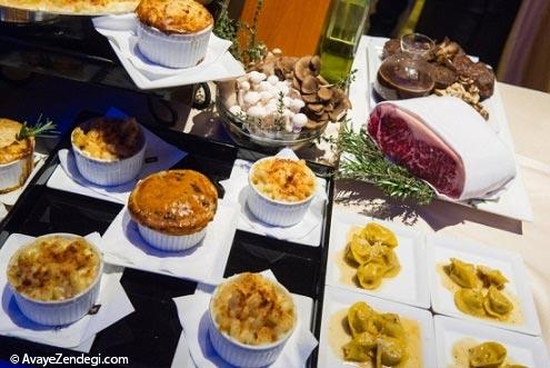 عکس غذاهای مهمانی شب اسکار
