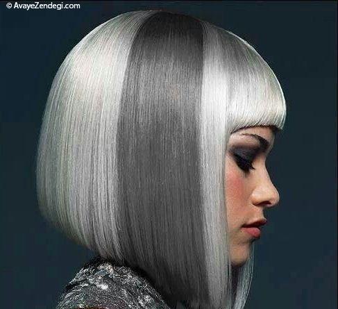موهای خاکستری شده را چگونه آرایش کنیم؟