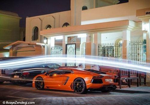 خودروهای لوکس در خیابان های قطر