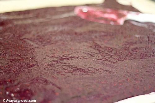 طرز تهیه لواشک لیمو، نعناع و تمشک طرز تهیه لواشک لیمو، نعناع و تمشک
