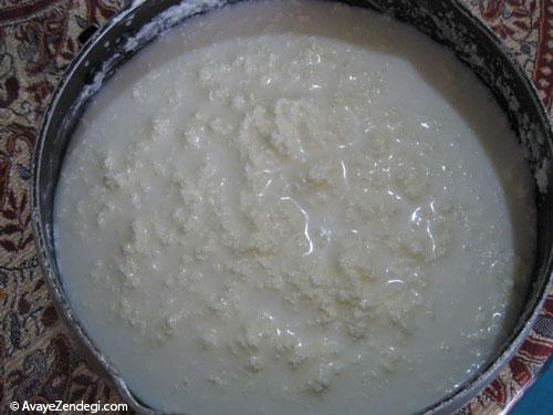 طرز تهیه کشک خانگی آموزش تصویری: طرز تهیه کشک خانگی