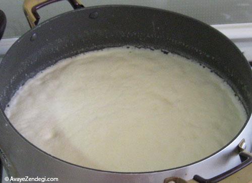 طرز تهیه کشک خانگی آموزش تصویری: طرز تهیه کشک خانگی