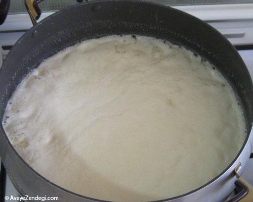 طرز تهیه کشک خانگی آموزش تصویری: طرز تهیه کشک خانگی