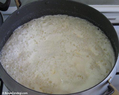 طرز تهیه کشک خانگی آموزش تصویری: طرز تهیه کشک خانگی