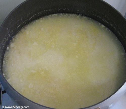 طرز تهیه کشک خانگی آموزش تصویری: طرز تهیه کشک خانگی