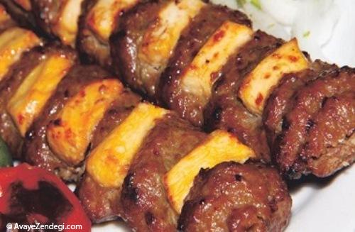 طرز تهیه کباب کوبیده نگینی اعلا و مجلسی