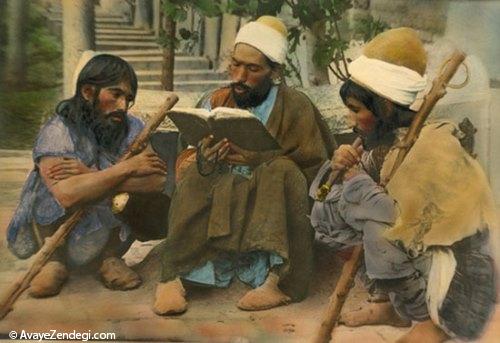 عکس های رنگی جالب از دوران قاجار 