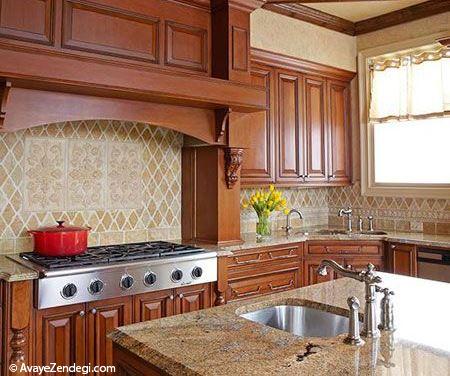 زیبایی دو چندان آشپزخانه با این کاشی ها زیبایی دو چندان آشپزخانه با این کاشی ها