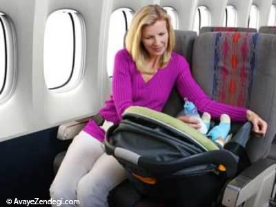 چطور برای سفر هوایی با نوزاد آماده شوید؟