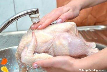 آموزش تصویری خرد کردن مرغ