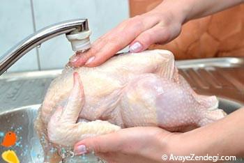 آموزش تصویری خرد کردن مرغ آموزش تصویری خرد کردن مرغ