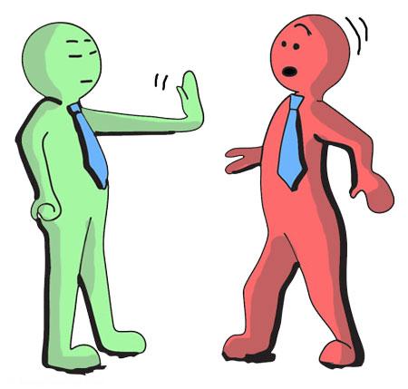 محکم و قاطع رفتار کن! محکم و قاطع رفتار کن!