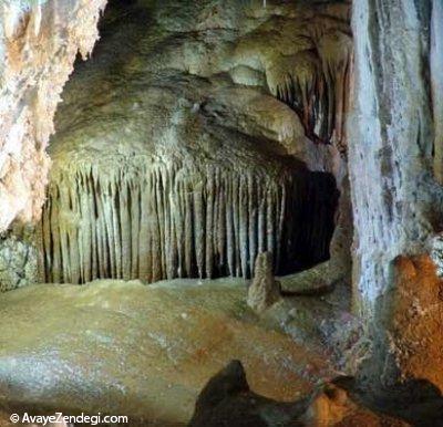  آشنایی با غار تله خور واقع در استان زنجان 