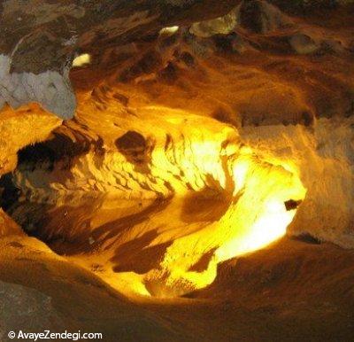  آشنایی با غار تله خور واقع در استان زنجان 