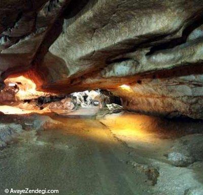  آشنایی با غار تله خور واقع در استان زنجان 