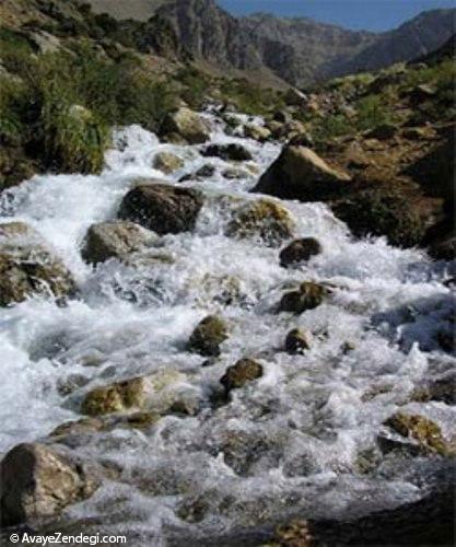 چشمه ای که کیخسرو در آن حمام کرد!