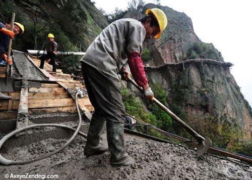  شرایط سخت کاری کارگران چینی 