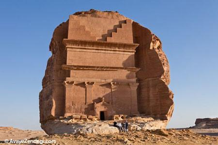 قلعه تنهایی در عربستان