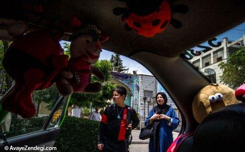 بانمک‌ ترین تاکسی ایرانی!
