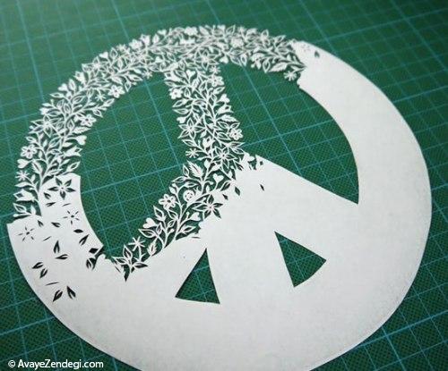  هنر برش و تصاویر پیچیده بسیار زیبا 