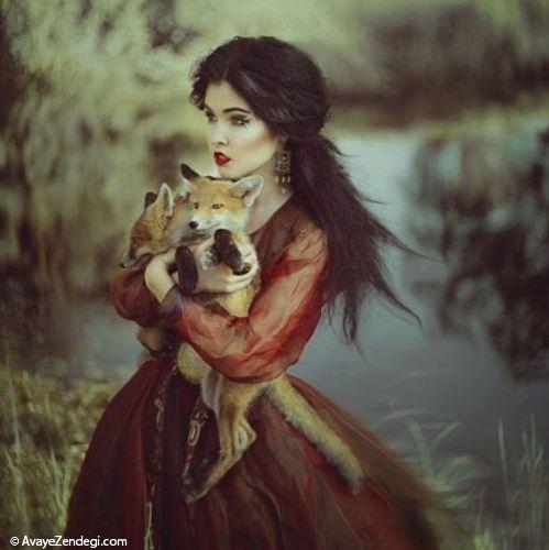  تصاویر افسانه ای زیبا از دختران 