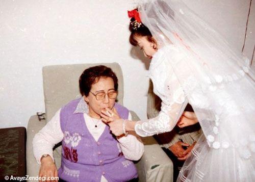 رسم عجیب عروس های چینی با داماد