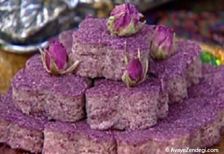 طرز تهیه حلوای گل سرخ