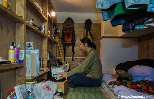 تصاویر تکان دهنده از زندگی در اتاق های کوچک