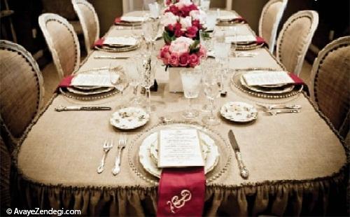 چطور یك میز غذاخوری حرفهای بچینیم؟ چطور یك میز غذاخوری حرفهای بچینیم؟