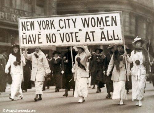 از آمریکا تا عربستان، مبارزه‌ زنان برای کسب حق رأی
