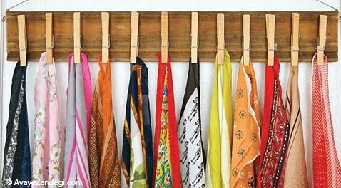 روش های مرتب کردن و سامان دهی کمد لباس روش های مرتب کردن و سامان دهی کمد لباس