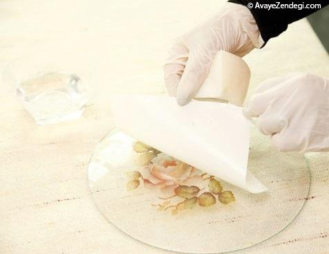 چهار قدم برای یاد گرفتن کولاژ روی شیشه چهار قدم برای یاد گرفتن کولاژ روی شیشه