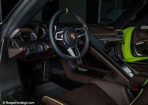  پورشه 918 Spyder مدل 2015 و رنگ خاص اش 