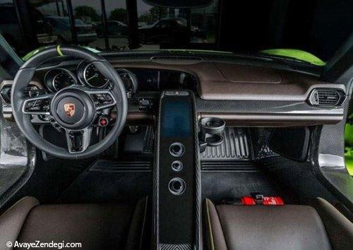  پورشه 918 Spyder مدل 2015 و رنگ خاص اش 