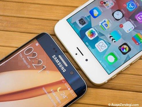 مقایسه +Galaxy S6 edge و iPhone 6 Plus