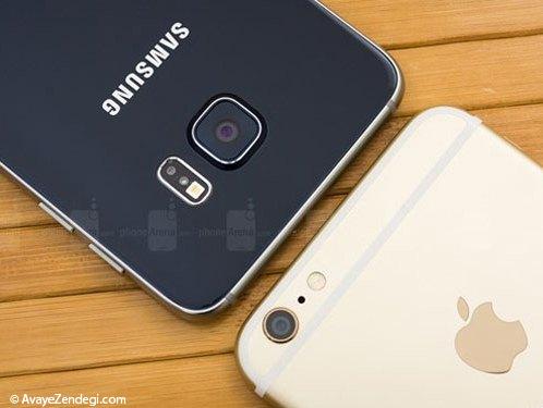 مقایسه +Galaxy S6 edge و iPhone 6 Plus