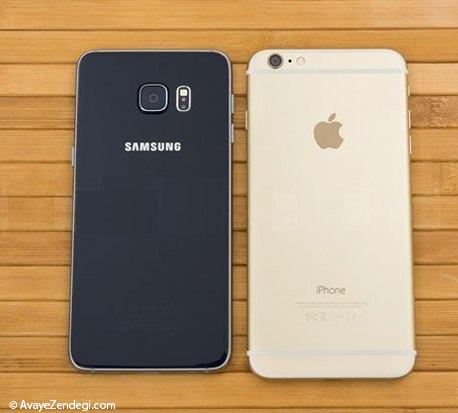 مقایسه +Galaxy S6 edge و iPhone 6 Plus