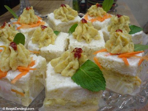 طرز تهیه کیک الویه