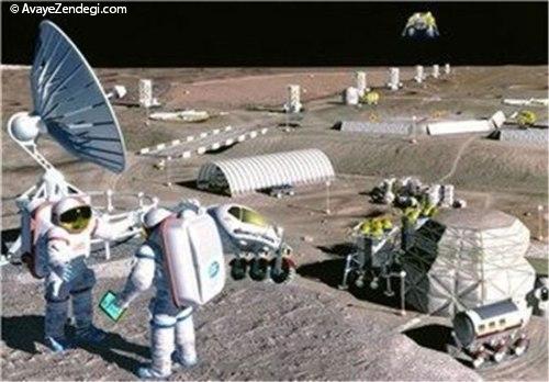 تصاویری از زندگی اولین گروه اعزامی به ماه