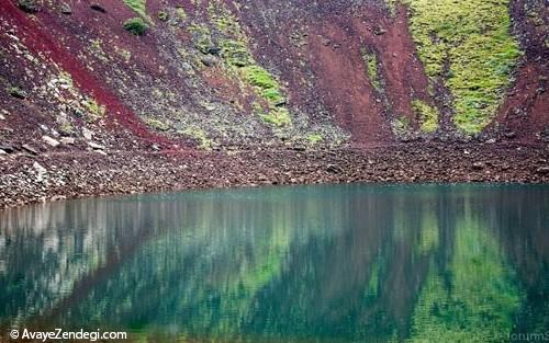 زیباترین گودال طبیعی دنیا در ایسلند زیباترین گودال طبیعی دنیا در ایسلند