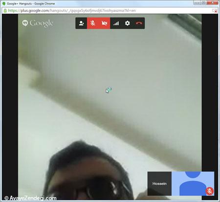 مکالمه صوتی وتصویری با سرویس Google Hangouts در گوگل کروم