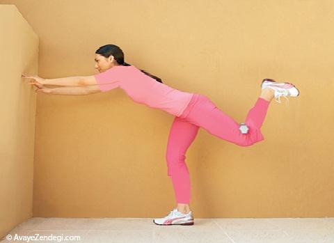 ۴ حرکت برای تقویت عضلات پشت و پا