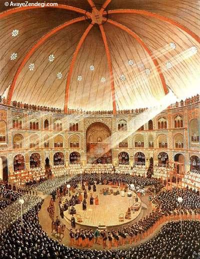 معماری عظیم‌ترین نمایش‌خانه تاریخ ایران