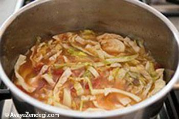  طرز تهیه سوپ کاهو 