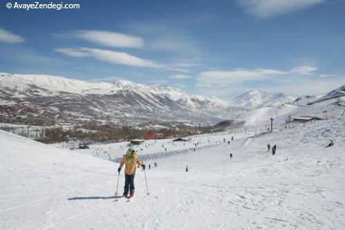 زیر و بم یک ورزش زمستانی شیک 