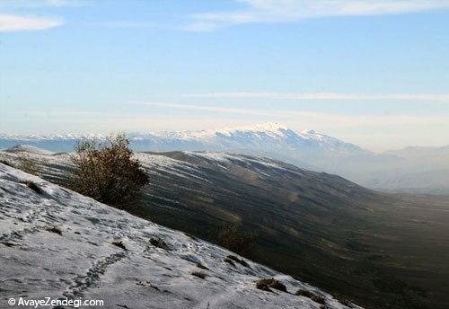 طبیعت زمستانی رومشگان