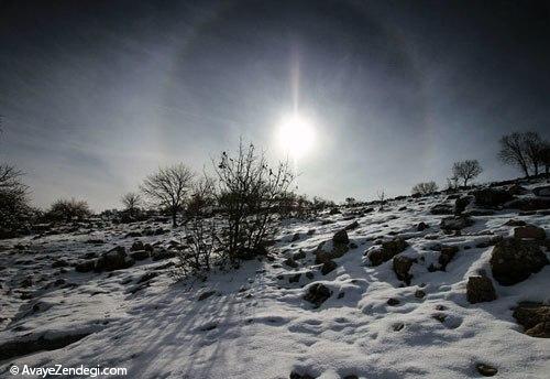 طبیعت زمستانی رومشگان