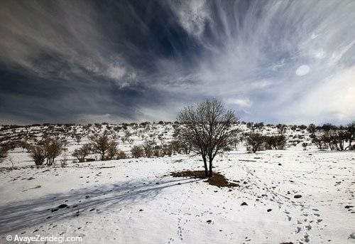 طبیعت زمستانی رومشگان